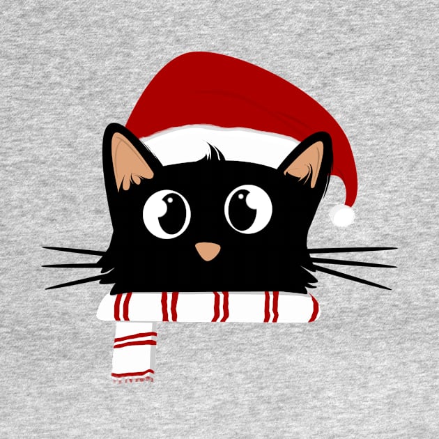 Funny christmas cat by Rishirt